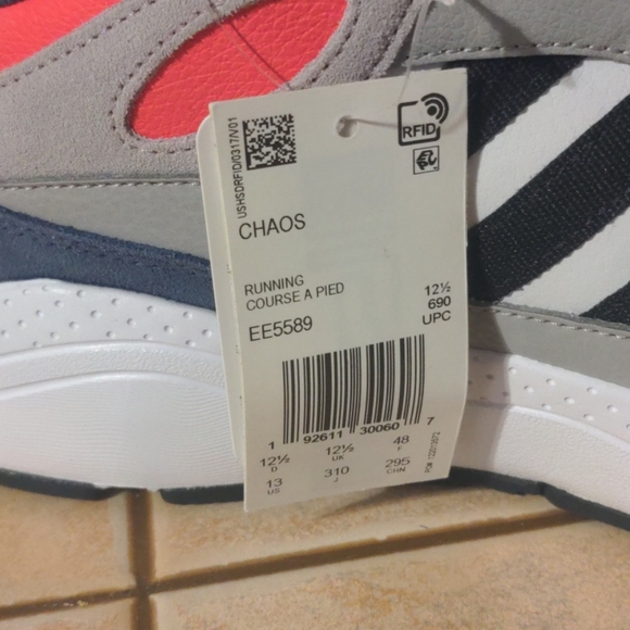 Adidas chaos running shoes for men size 13